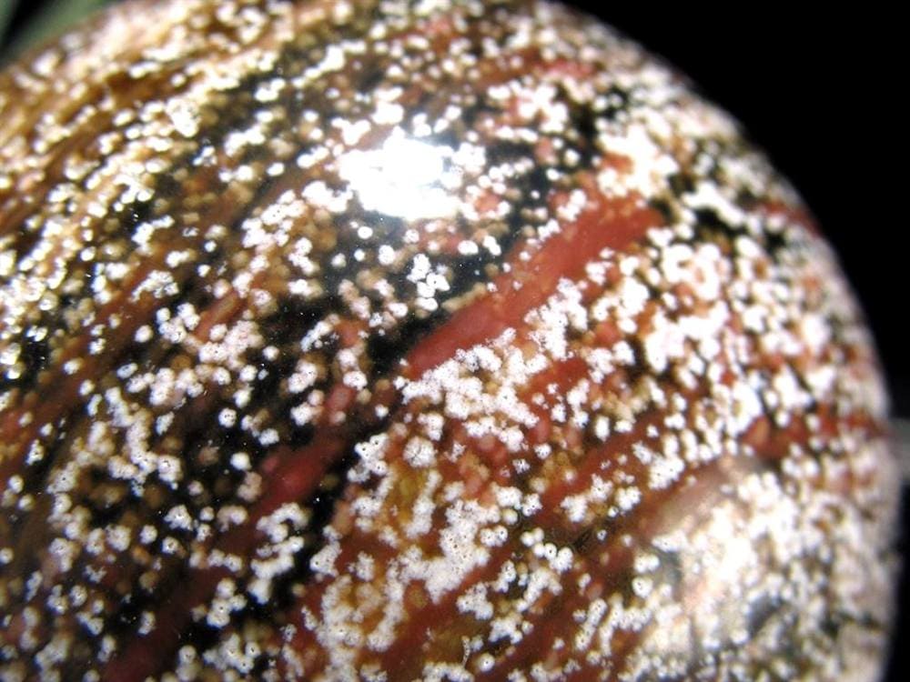 オーシャンジャスパー オビキュラージャスパー ジャスパー 碧玉 丸玉 スフィア