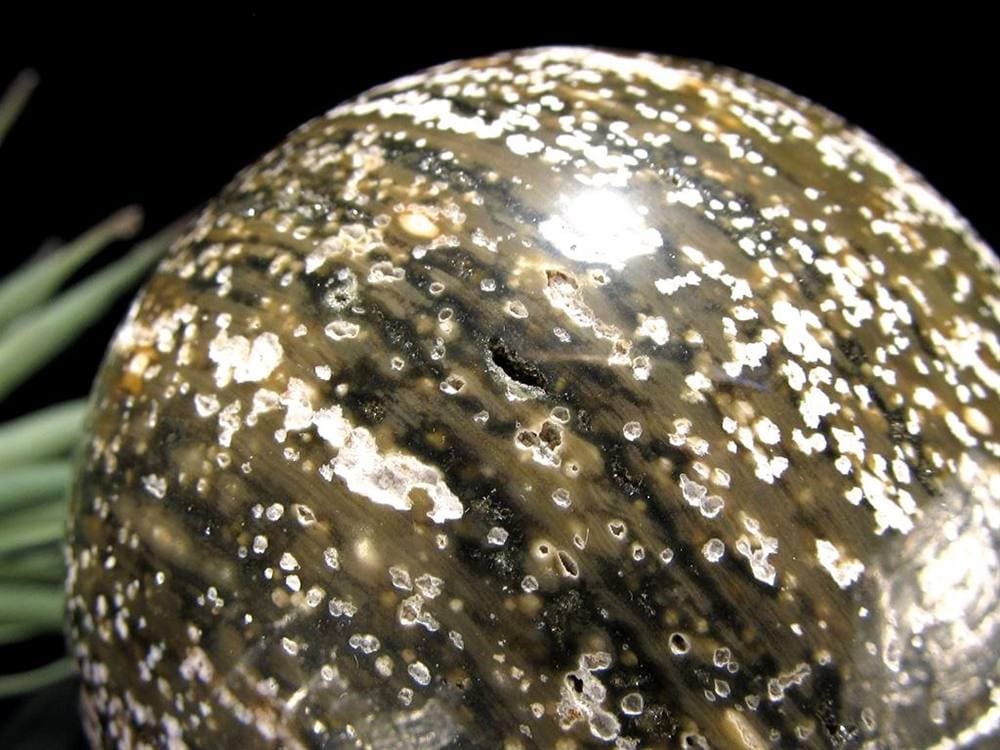 オーシャンジャスパー オビキュラージャスパー ジャスパー 碧玉 丸玉 スフィア