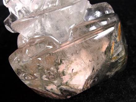 関羽 水晶 彫刻置物 三国志 風水