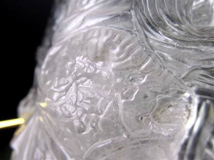 関羽 水晶 彫刻置物 三国志 風水