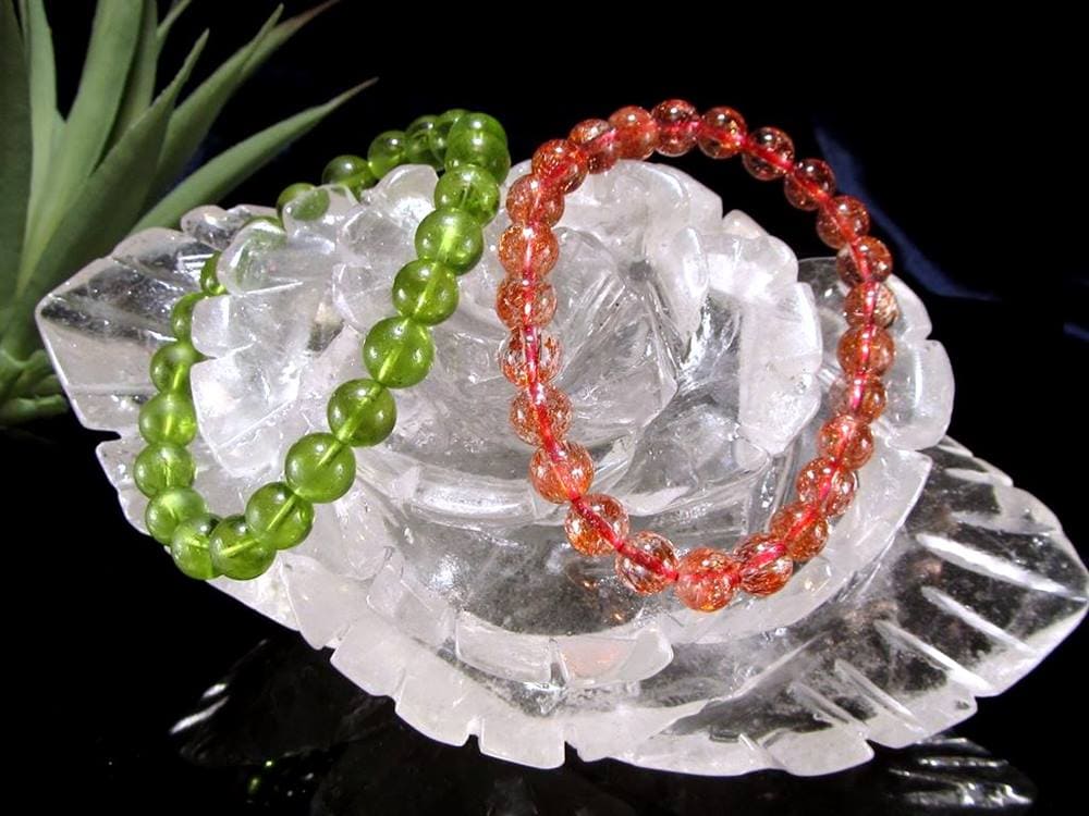 水晶 薔薇 彫刻置物 クォーツ 天然石