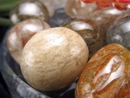 ガーデンクォーツ 誕生石 天然石 タンブル 磨き石