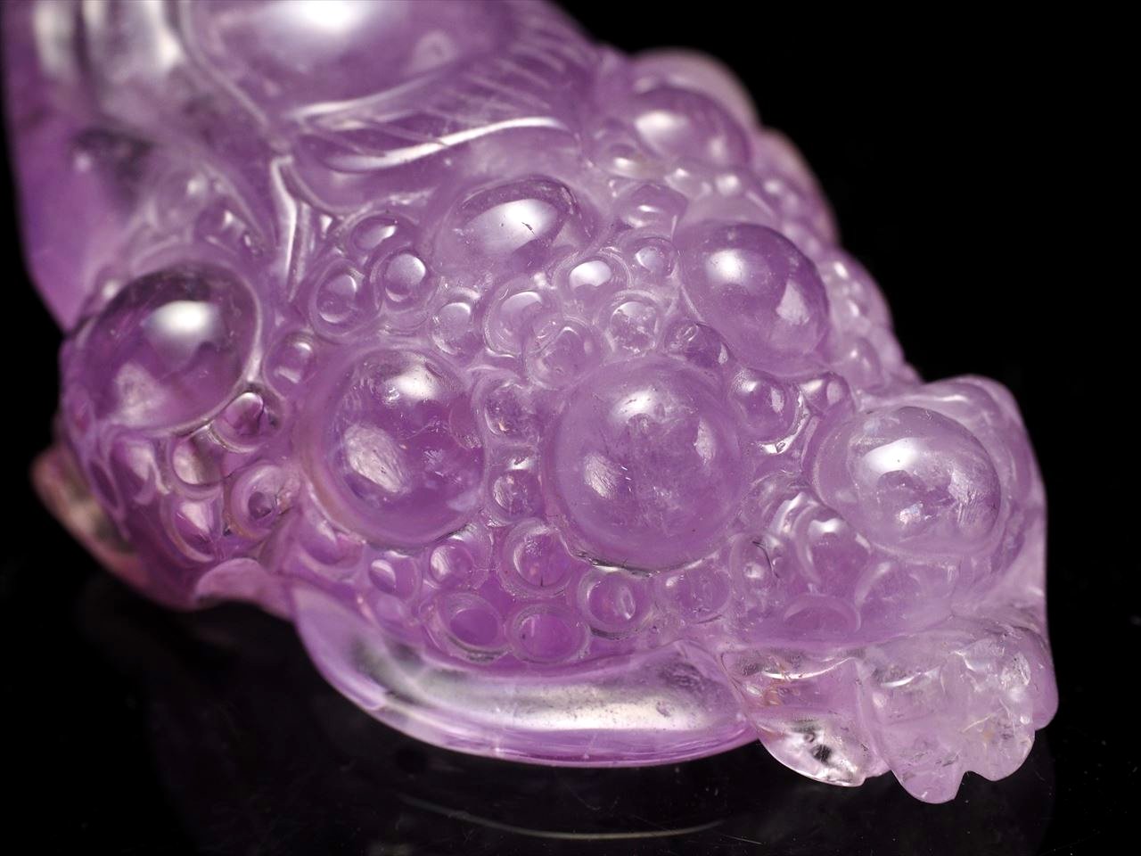 ◇ふんわりパープル×イエロー◇お金がカエってくる！銭蛙◇財を集める