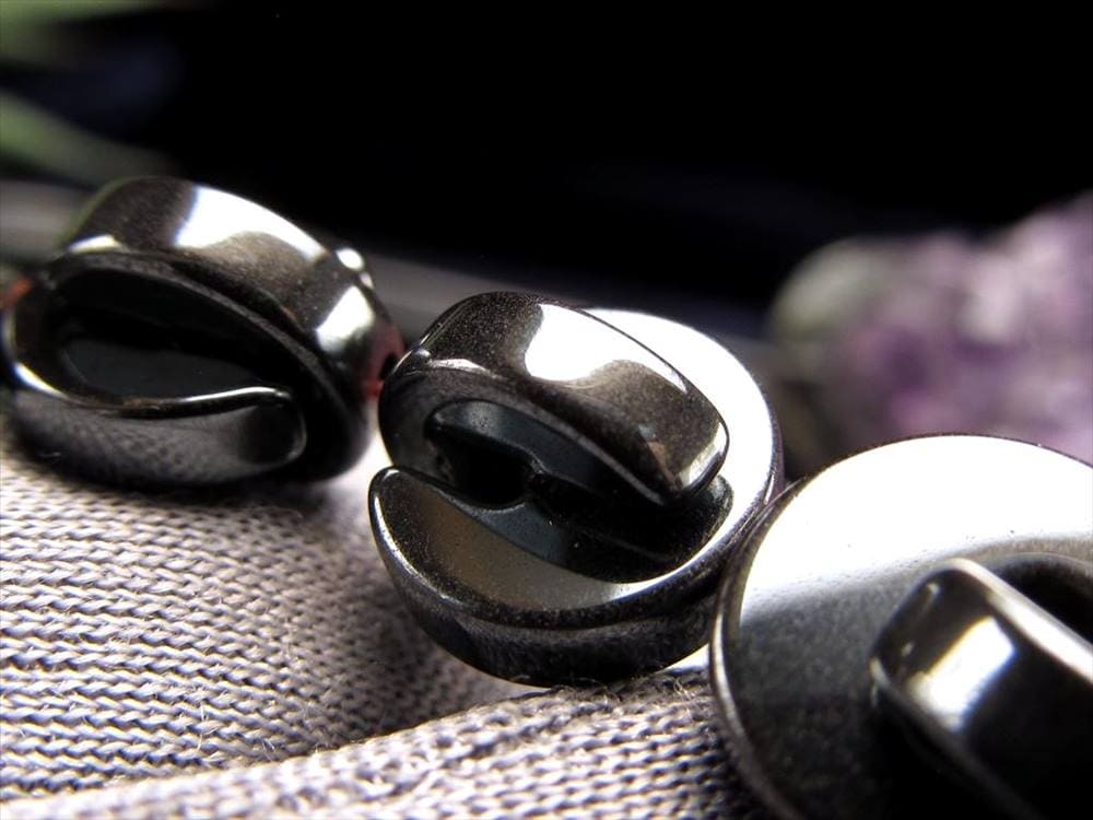 ヘマタイト 赤鉄鉱U字型 ビーズ連 連材