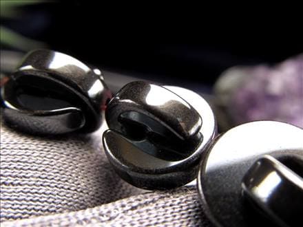 ヘマタイト 赤鉄鉱U字型 ビーズ連 連材