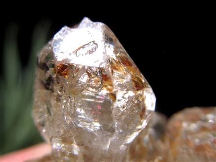 オイルクォーツ 石油入り水晶 結晶 原石