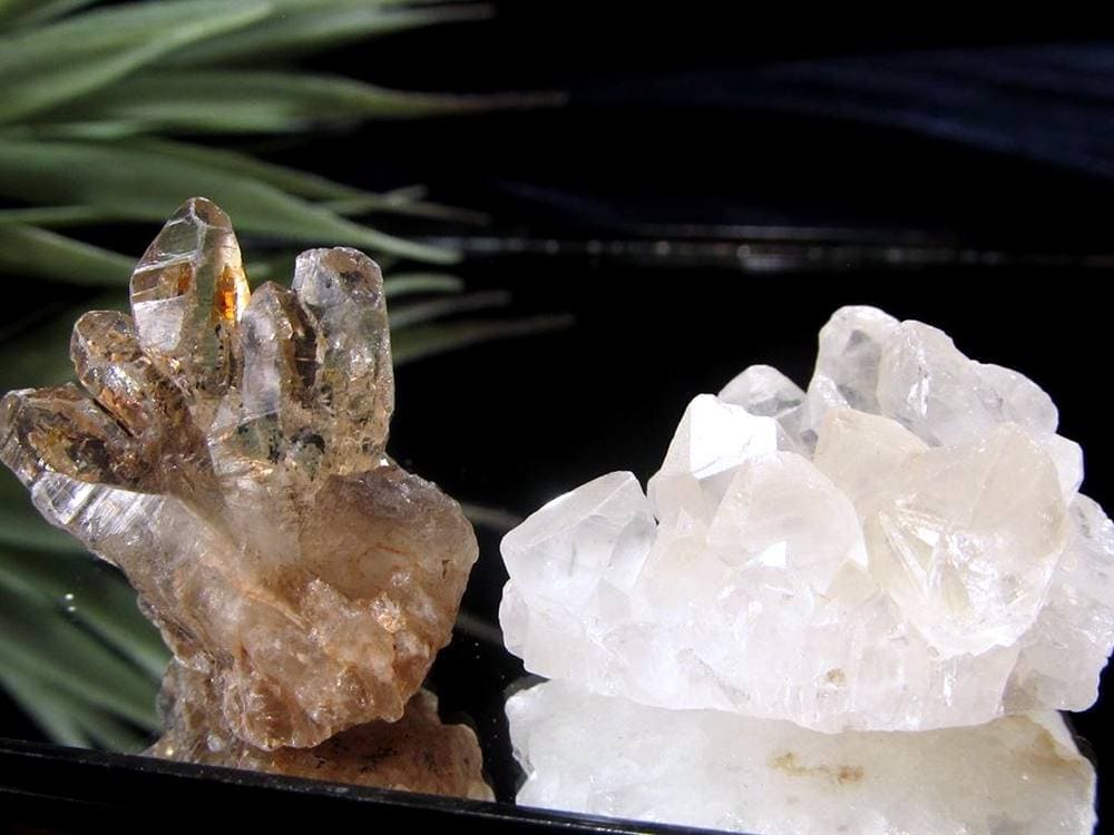 オイルクォーツ 石油入り水晶 結晶 原石