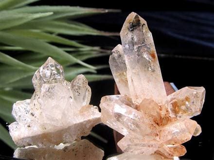 オイルクォーツ 石油入り水晶 結晶 原石