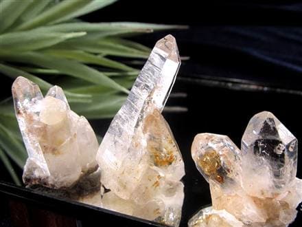 オイルクォーツ 石油入り水晶 結晶 原石