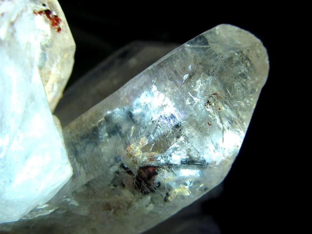 オイルクォーツ 石油入り水晶 結晶 原石