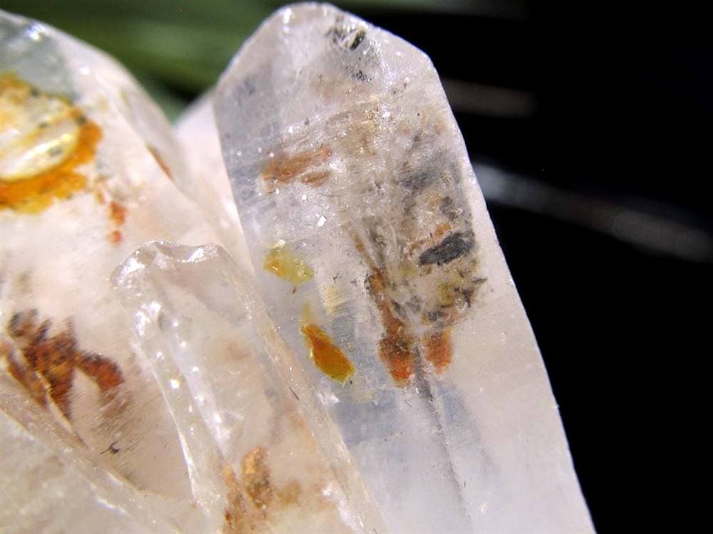 オイルクォーツ 石油入り水晶 結晶 原石