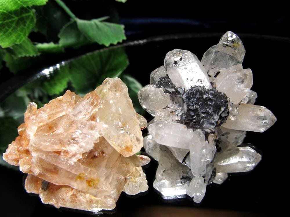 オイルクォーツ 石油入り水晶 結晶 原石