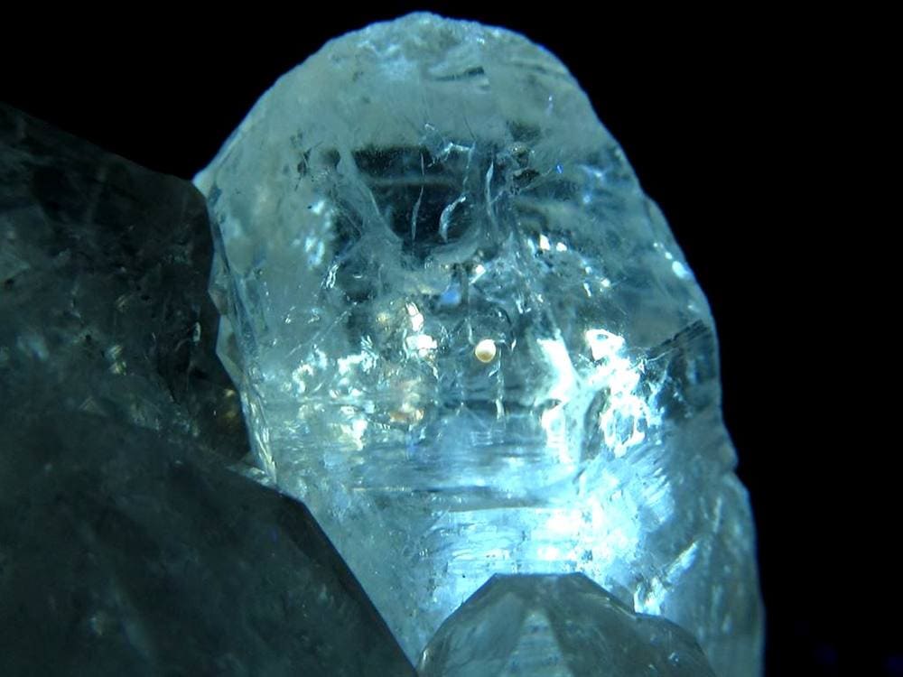 オイルクォーツ 石油入り水晶 結晶 原石