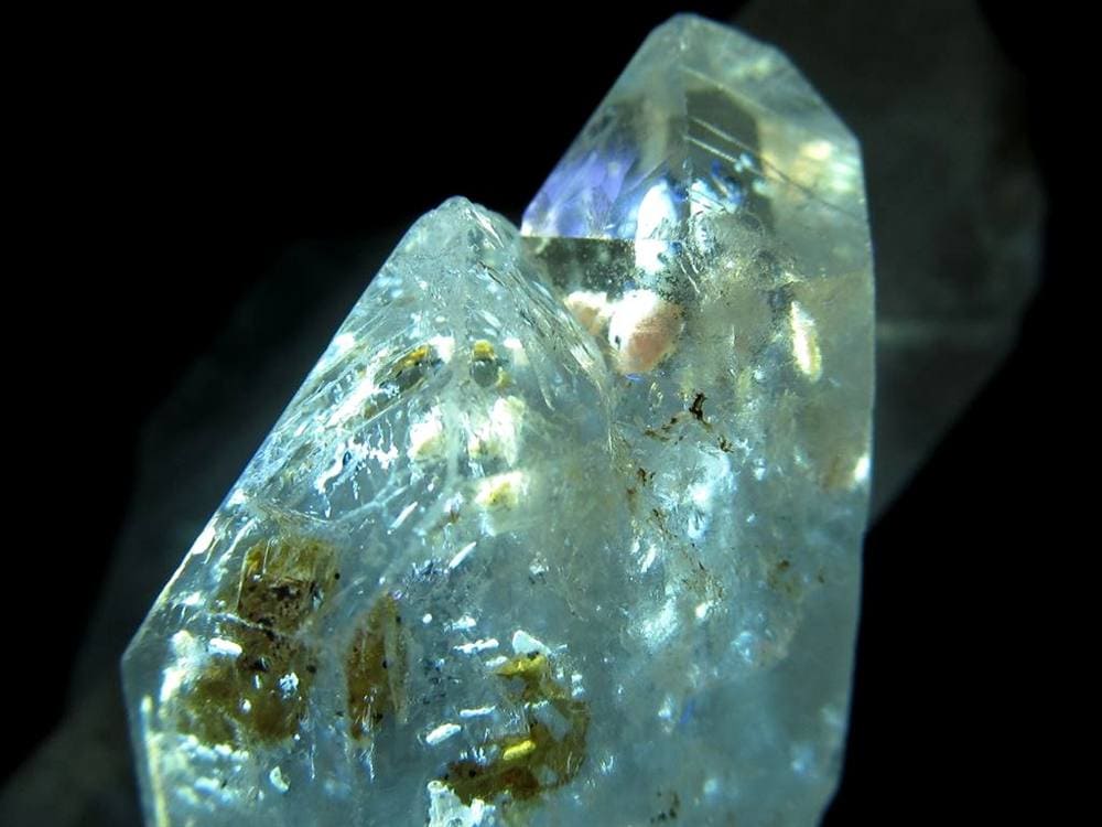 オイルクォーツ 石油入り水晶 結晶 原石