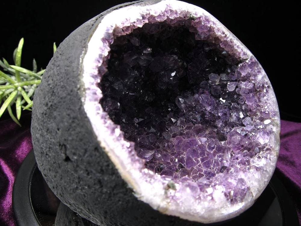 アメジストジオード アメジストドーム 紫水晶 晶洞 天然石