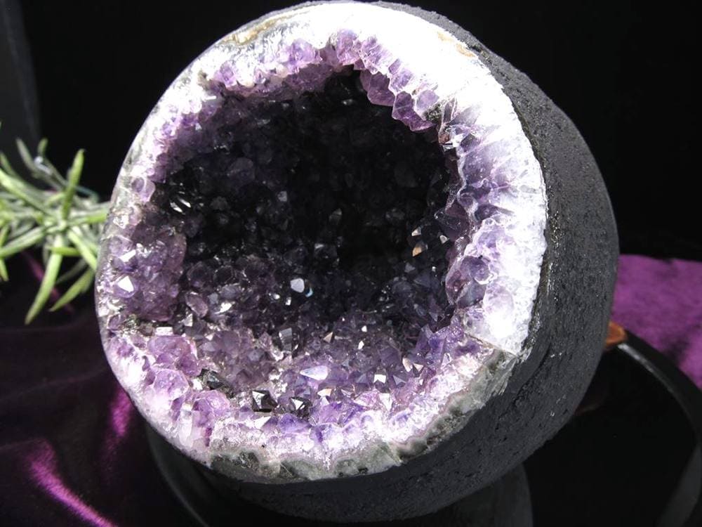 アメジストジオード アメジストドーム 紫水晶 晶洞 天然石