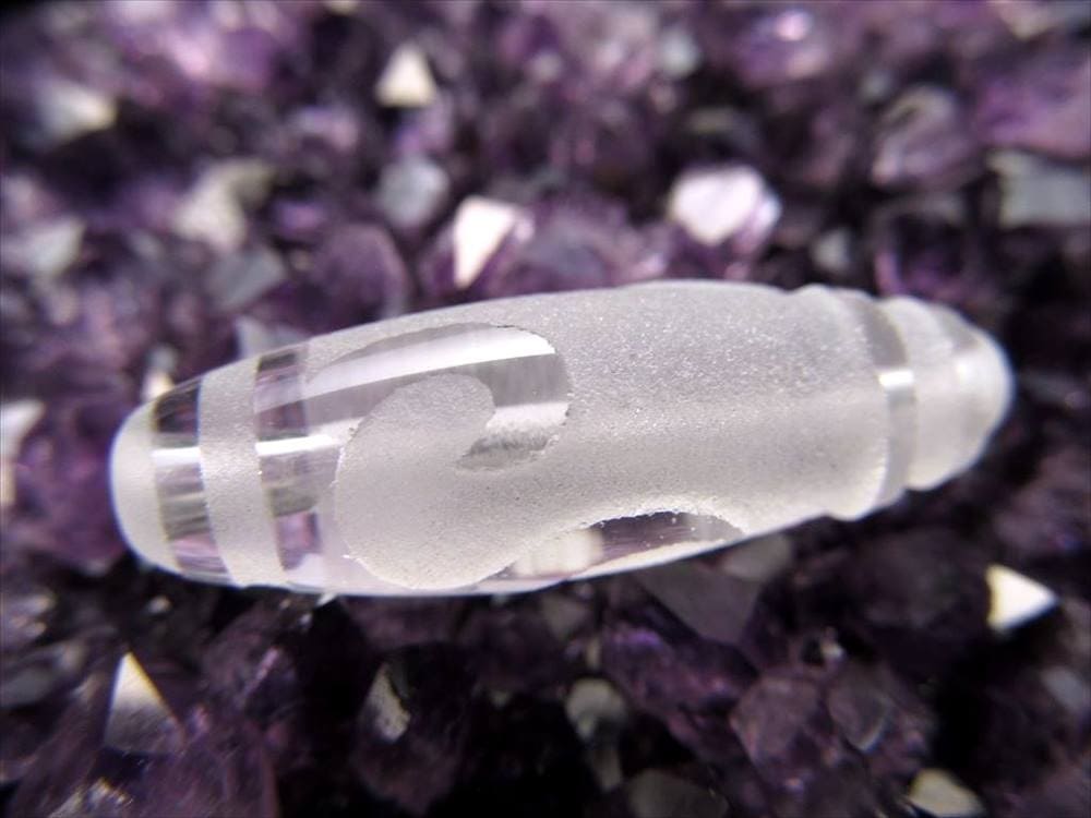 如意鈎天珠 水晶 クリスタル 天珠