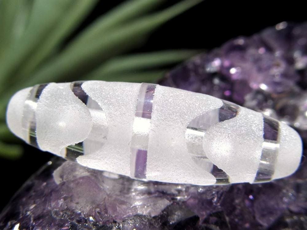 天珠 水晶 クリスタル天珠 水晶天珠