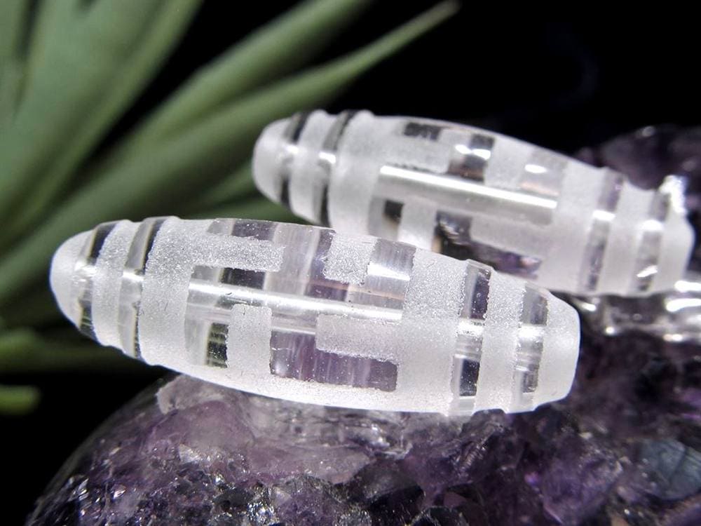 天珠 水晶 クリスタル天珠 水晶天珠