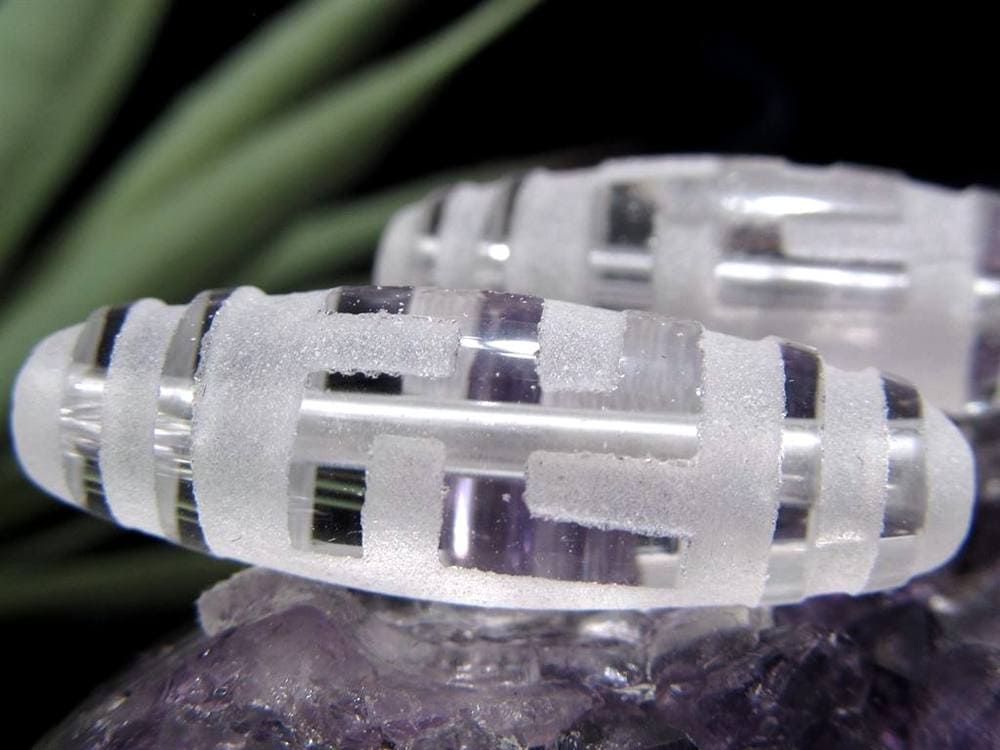 天珠 水晶 クリスタル天珠 水晶天珠