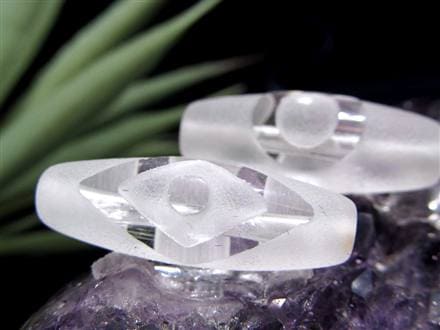 天珠 水晶 クリスタル天珠 水晶天珠