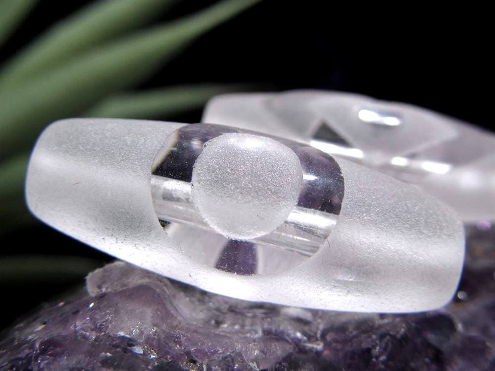天珠 水晶 クリスタル天珠 水晶天珠