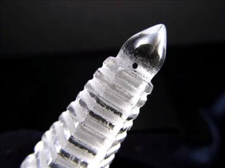 クリスタル 法具 ペンダントトップ 文昌塔 水晶