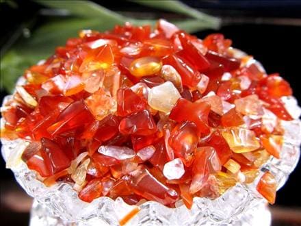 さざれ 細石 カーネリアン 紅玉髄 瑪瑙