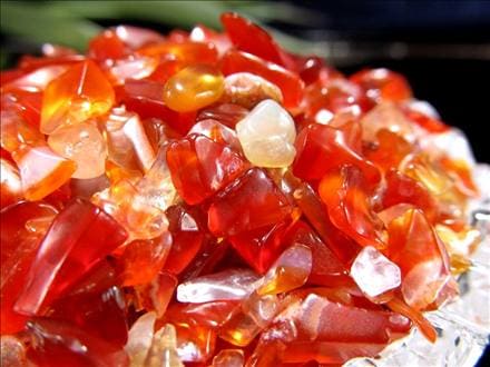 さざれ 細石 カーネリアン 紅玉髄 瑪瑙