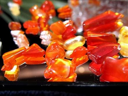 さざれ 細石 カーネリアン 紅玉髄 瑪瑙