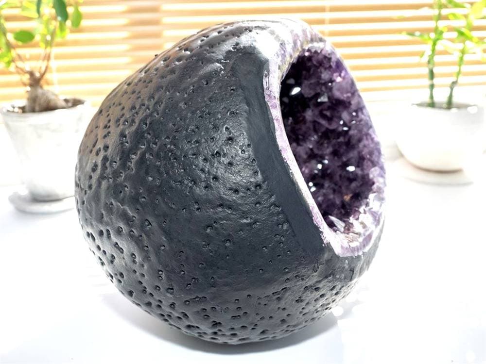 アメジストジオード アメジストドーム 紫水晶 晶洞 天然石