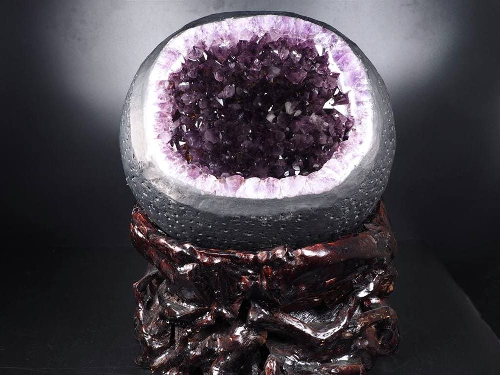 アメジストジオード アメジストドーム 紫水晶 晶洞 天然石