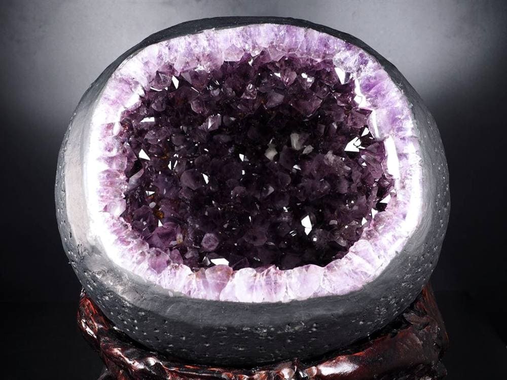 アメジストジオード アメジストドーム 紫水晶 晶洞 天然石
