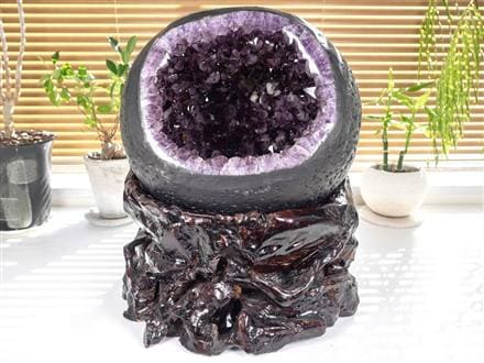 アメジストジオード アメジストドーム 紫水晶 晶洞 天然石