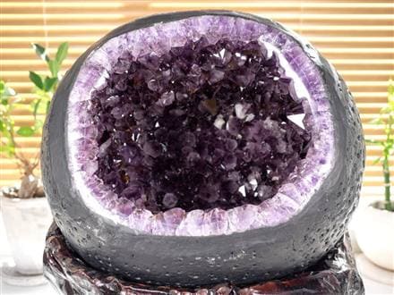 アメジストジオード アメジストドーム 紫水晶 晶洞 天然石
