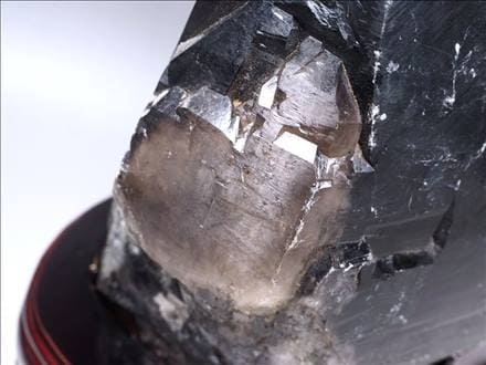 黒水晶 モリオン 原石 ポイント 置物