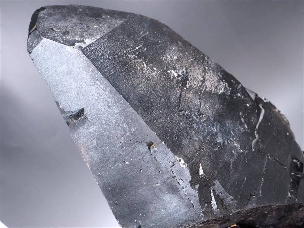 黒水晶 モリオン 原石 ポイント 置物