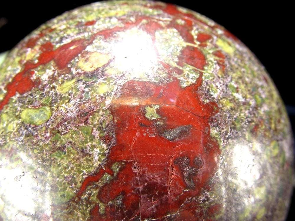 ドラゴンブラッドジャスパー ジャスパー 碧玉 丸玉 スフィア