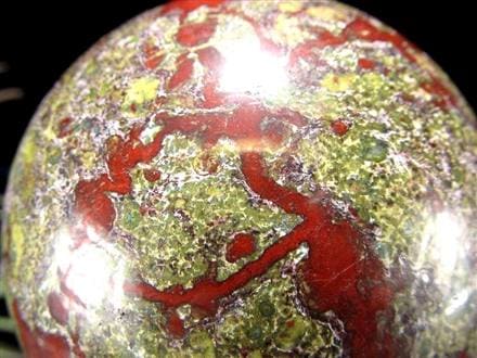 ドラゴンブラッドジャスパー ジャスパー 碧玉 丸玉 スフィア