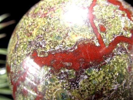 ドラゴンブラッドジャスパー ジャスパー 碧玉 丸玉 スフィア