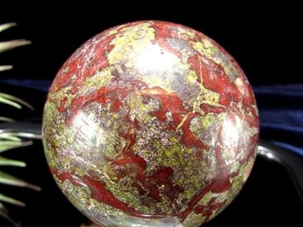 ドラゴンブラッドジャスパー ジャスパー 碧玉 丸玉 スフィア