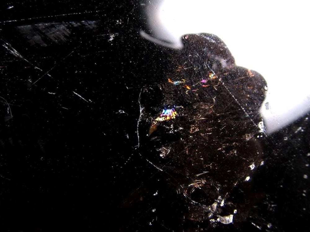 黒水晶 モリオン 丸玉 スフィア チベット産