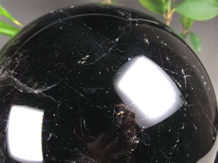 黒水晶 モリオン 丸玉 スフィア チベット産