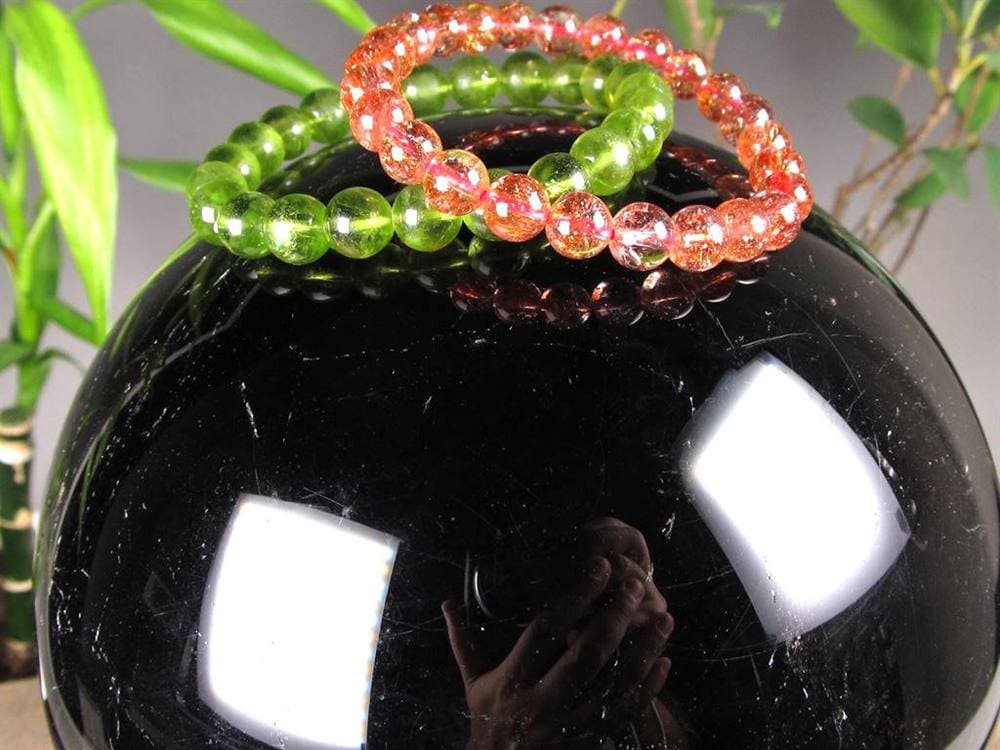 黒水晶 モリオン 丸玉 スフィア チベット産