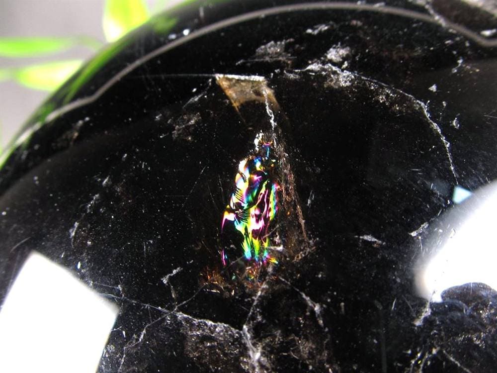 黒水晶 モリオン 丸玉 スフィア チベット産