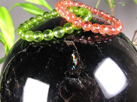 黒水晶 モリオン 丸玉 スフィア チベット産