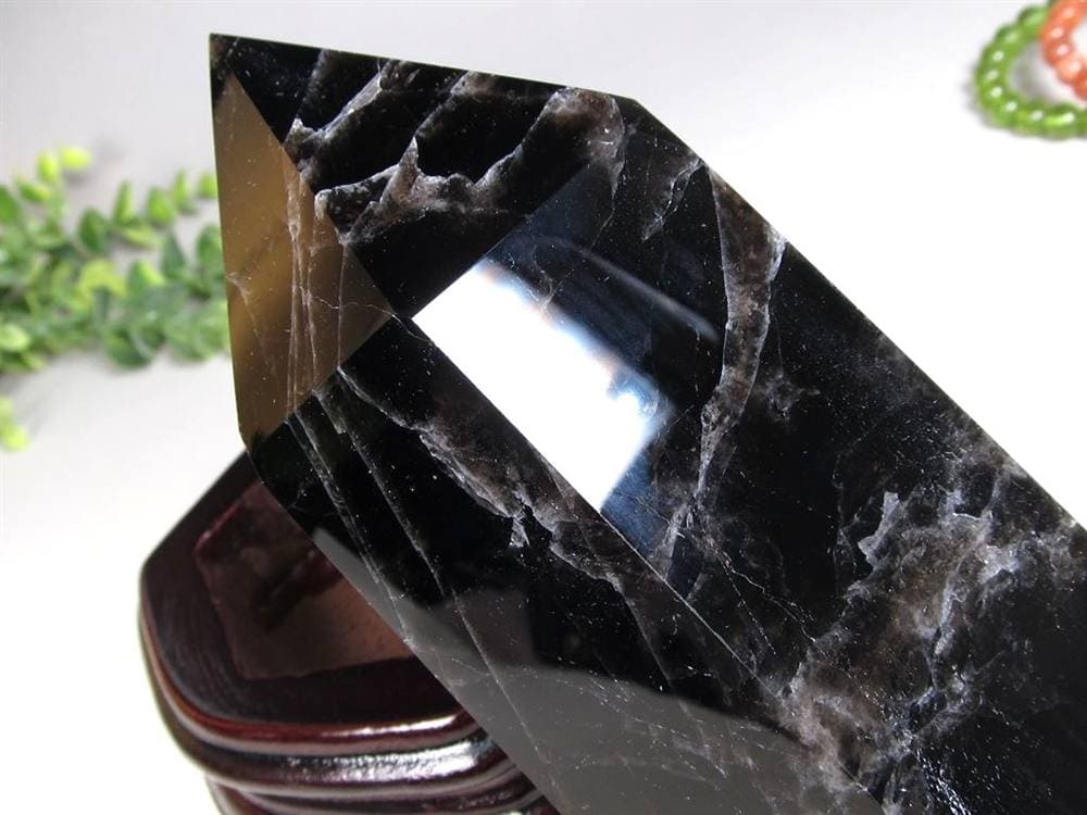 モリオン 黒水晶 黒水晶ブレス モリオンブレス 黒水晶クラスター
