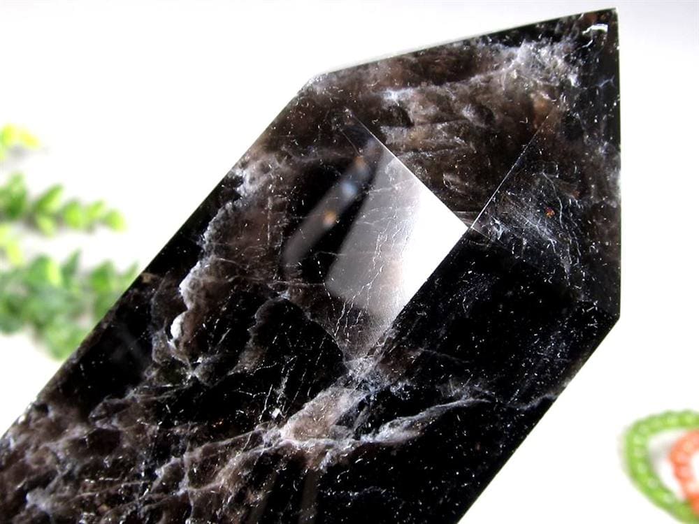 モリオン 黒水晶 黒水晶ブレス モリオンブレス 黒水晶クラスター