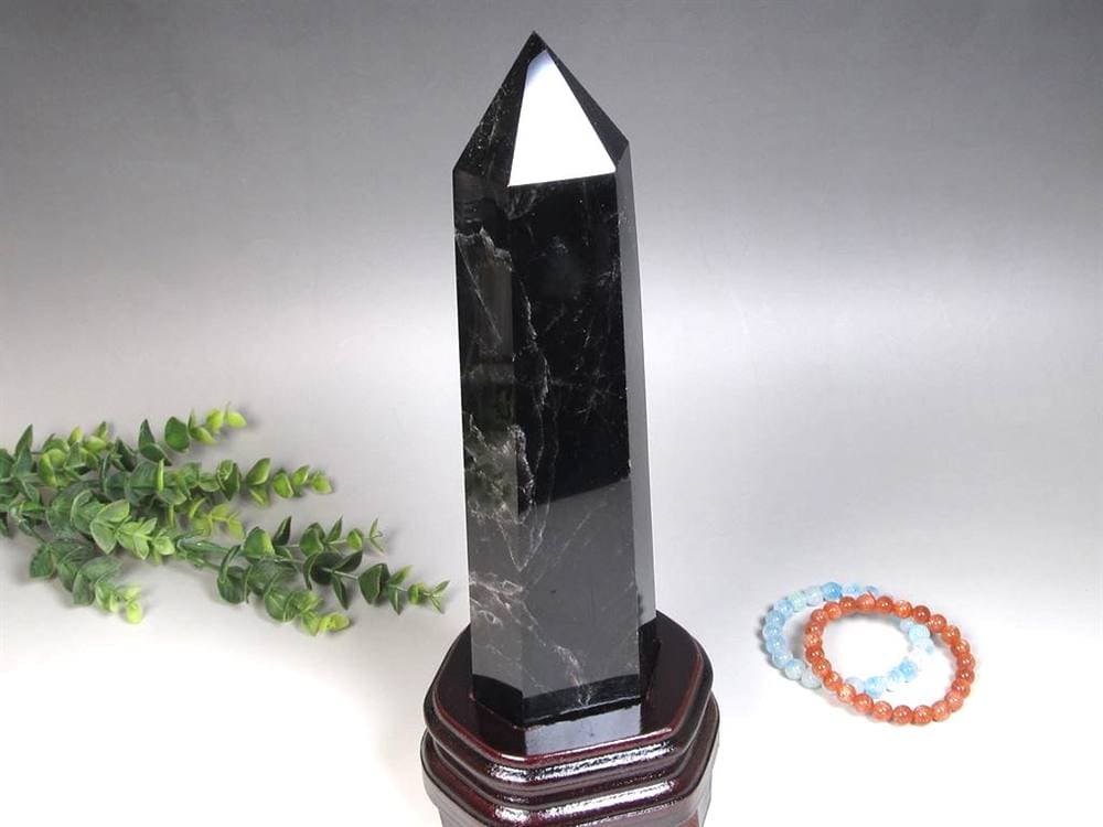 モリオン 黒水晶 黒水晶ブレス モリオンブレス 黒水晶クラスター