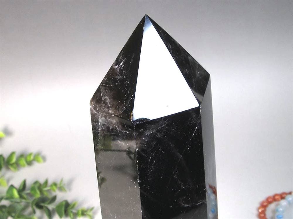モリオン 黒水晶 黒水晶ブレス モリオンブレス 黒水晶クラスター